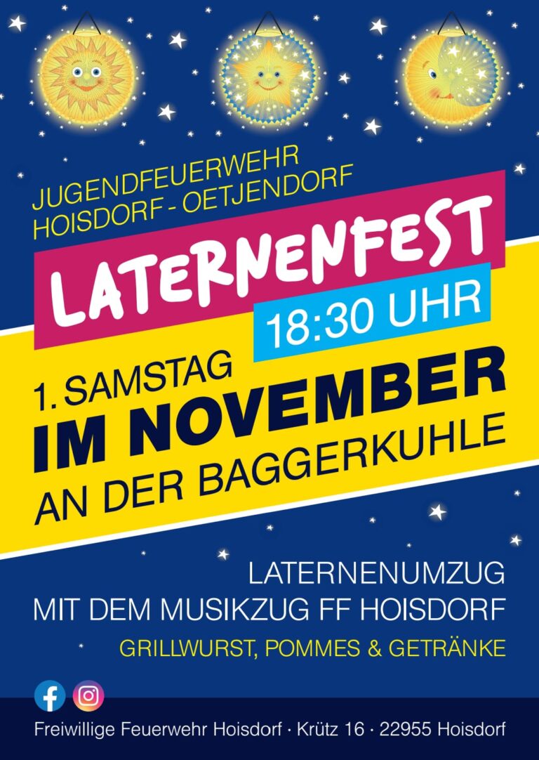 Laternenfest in Hoisdorf