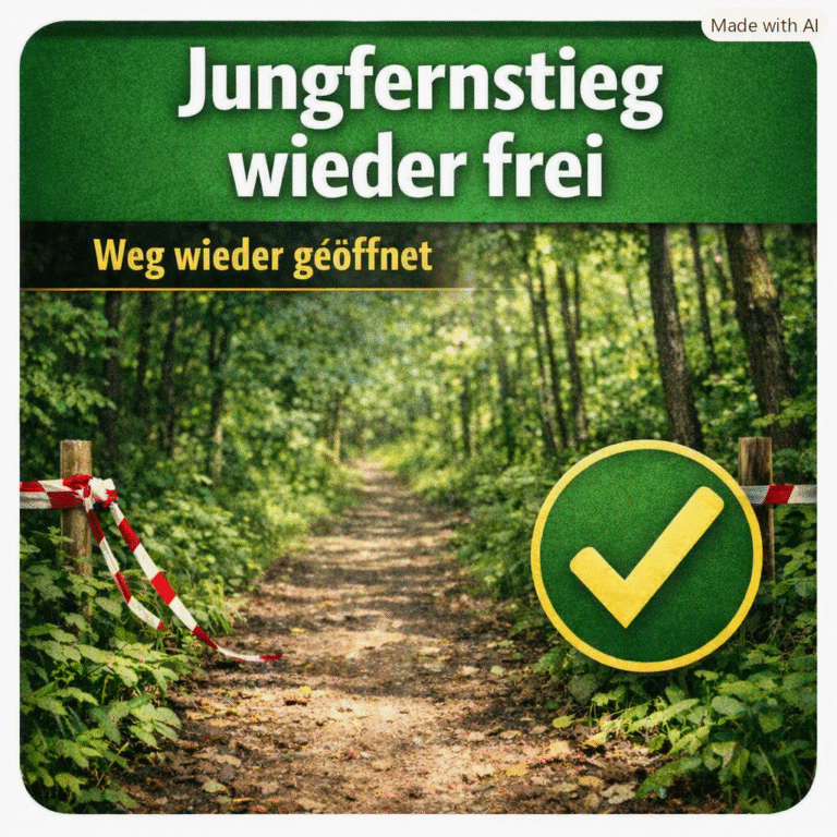Sperrung Jungfernstieg aufgehoben