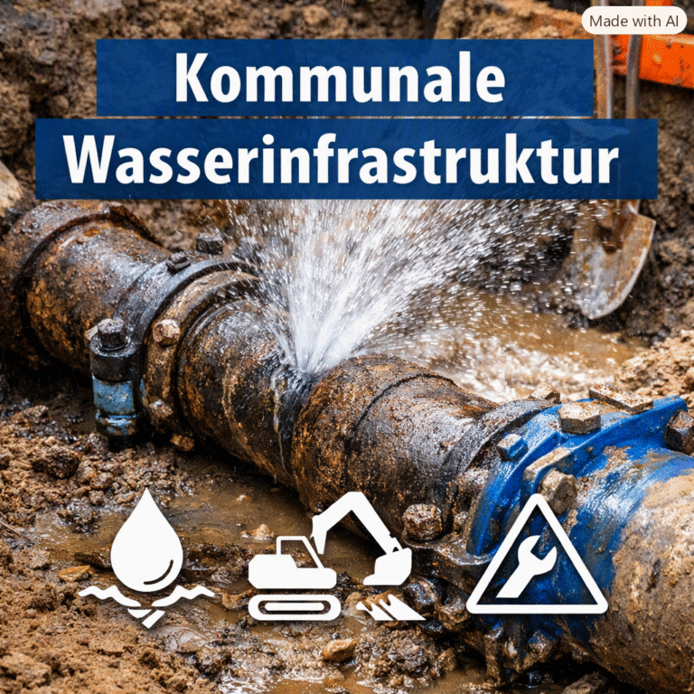 Anfrage zur Bewertung des Zustands der Wasserversorgungsleitungen – Zuständigkeit liegt beim Versorger