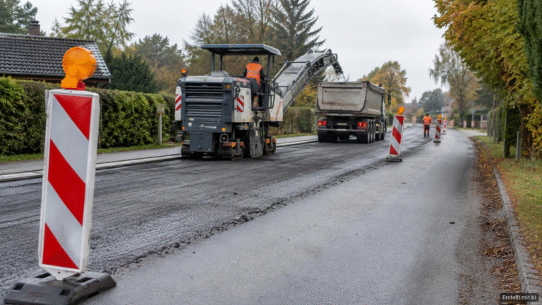 Fahrbahnerneuerung zwischen Lütjensee und Hoisdorf